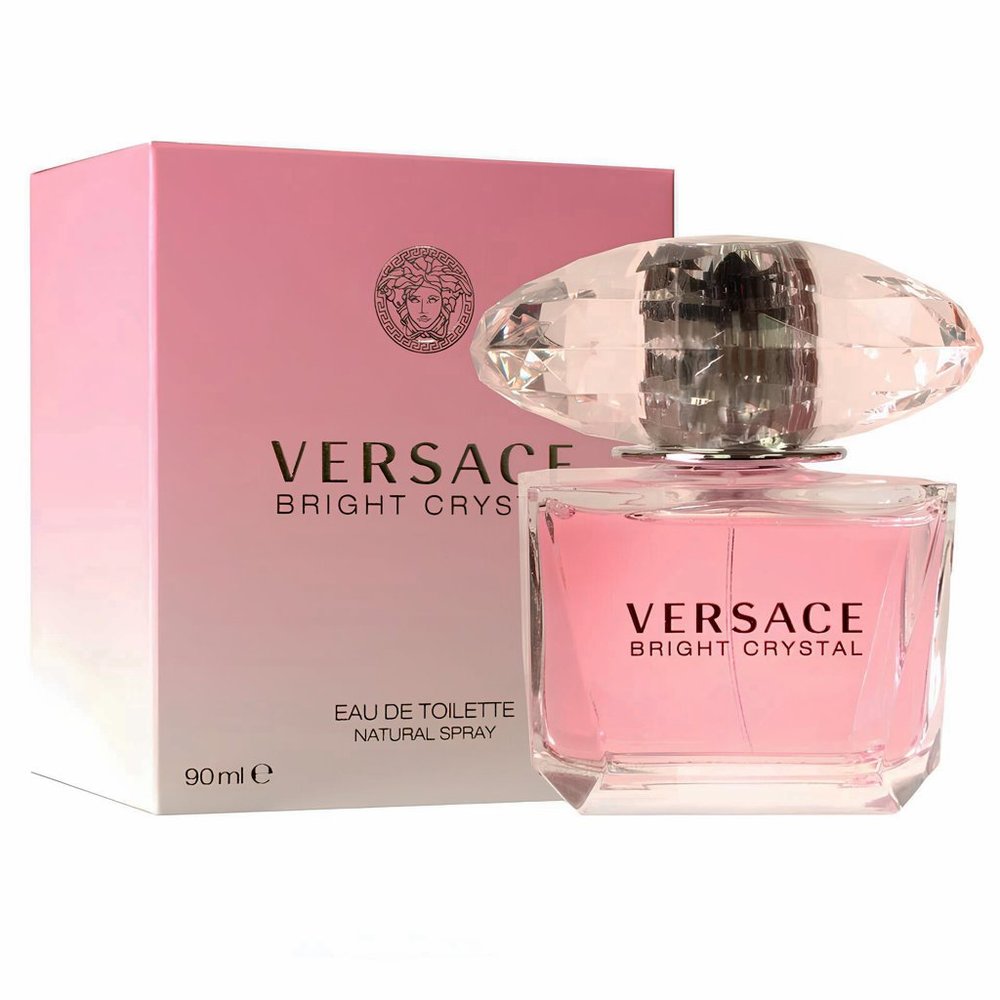 Versace Bright Crystal Eau De Toilette Spray For Woman 3 FL.OZ 90 ml